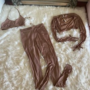 SKIMS Jelly Sheer 3 piece set NWT
